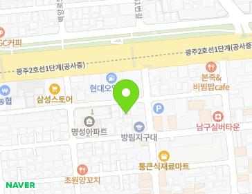광주광역시 남구 대남대로149번길 6-7 (봉선동) 지도
