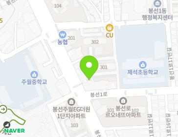 광주광역시 남구 봉선로 63-1 (봉선동, 삼세빌라) 지도