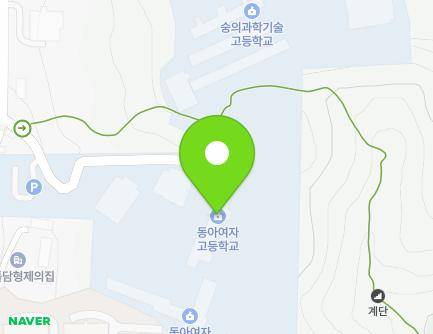 광주광역시 남구 오방로 16-10 (봉선동, 동아여자고등학교,동아여자중학교) 지도