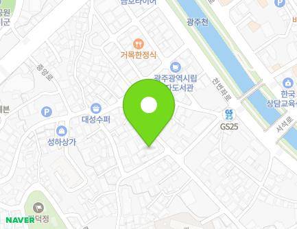 광주광역시 남구 사직안길 27 (사동, 신세계주차장) 지도