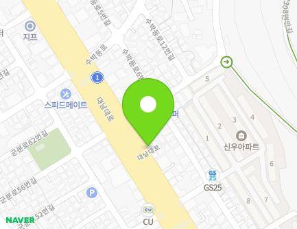 광주광역시 남구 대남대로 302-1 (월산동, 신우우편취급소) 지도