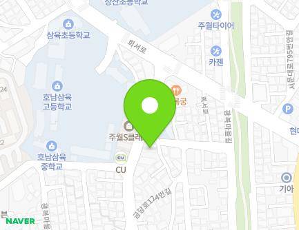 광주광역시 남구 광복마을8길 9-2 (주월동, 그린빌리지) 지도