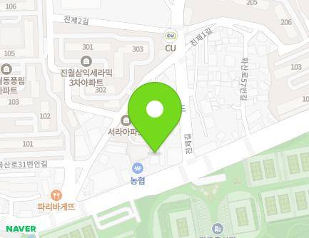 광주광역시 남구 화산로 43 (진월동, 조하유치원) 지도