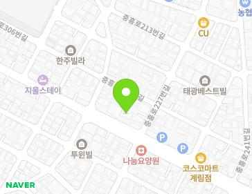 광주광역시 동구 중흥로 223-1 (계림동) 지도