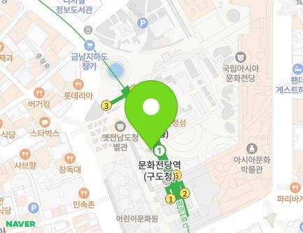 광주광역시 동구 문화전당로26번길 지하7 (광산동, 문화전당역) 지도