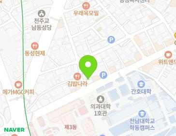 광주광역시 동구 백서로 155-1 (서석동) 지도