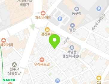 광주광역시 동구 백서로167번길 16-4 (서석동) 지도
