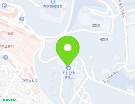 광주광역시 동구 조선대2길 70 (서석동, 조선간호대학교) 지도