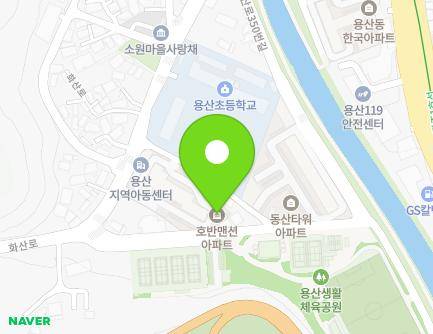 광주광역시 동구 화산로 328-6 (용산동, 호반아파트) 지도