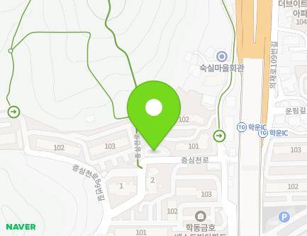 광주광역시 동구 증심천로 101 (학동, 화이트빌) 지도