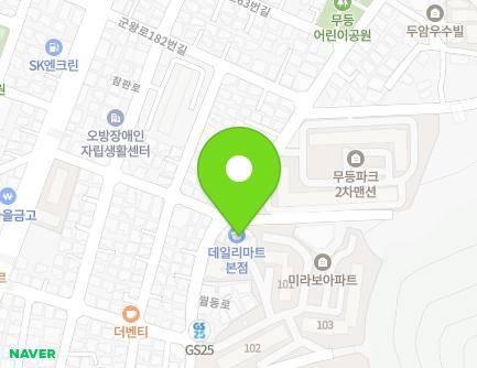 광주광역시 북구 월동로 46 (두암동) 지도