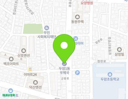 광주광역시 북구 군왕로 95-1 (두암동, 광주두암1동우체국) 지도