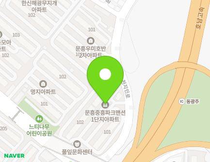광주광역시 북구 서하로 417 (문흥동, 중흥아파트) 지도