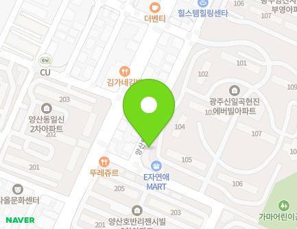 광주광역시 북구 양산로71번길 34 (본촌동, 양산지구현진에버빌) 지도