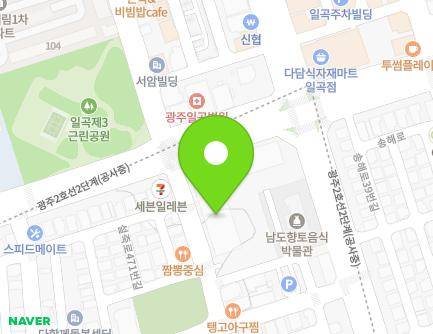 광주광역시 북구 양일로 314 (삼각동, 북광주우체국) 지도