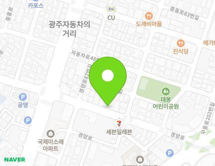 광주광역시 북구 경양로 93 (신안동) 지도