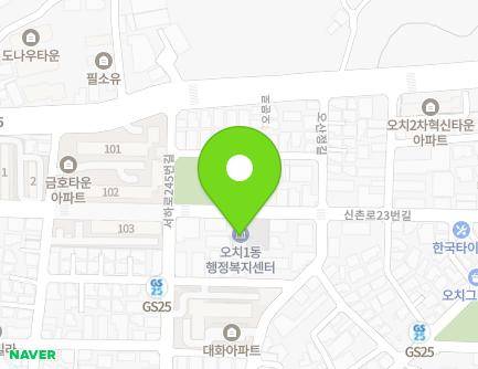 광주광역시 북구 우치로274번길 48 (오치동, 오치1동주민센터) 지도