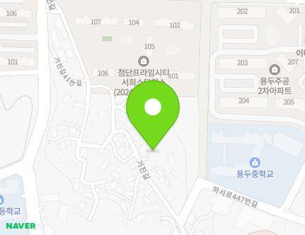광주광역시 북구 거진길 36 (용두동, 용두어린이집) 지도
