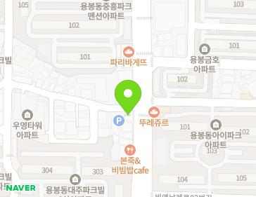 광주광역시 북구 비엔날레로 93 (용봉동) 지도