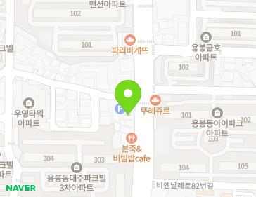 광주광역시 북구 비엔날레로 91 (용봉동) 지도