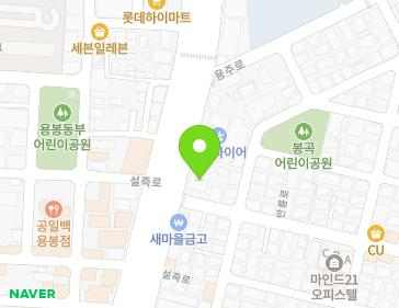 광주광역시 북구 설죽로 226 (용봉동) 지도