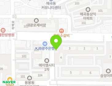 광주광역시 북구 서하로 108 (용봉동, 삼성아파트) 지도