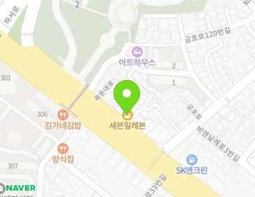 광주광역시 북구 북문대로 42-1 (운암동) 지도