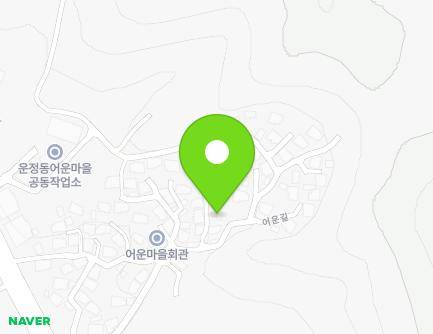 광주광역시 북구 어운길 33-8 (운정동) 지도