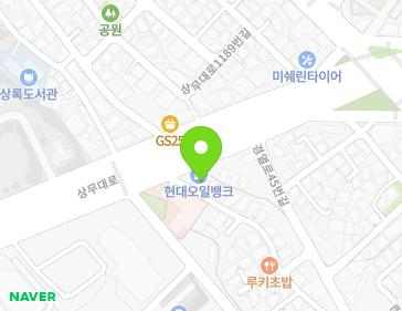 광주광역시 서구 상무대로 1180 (농성동, 상록주유소) 지도