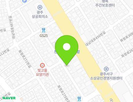 광주광역시 서구 화정로279번길 12-1 (농성동, 하은빌라) 지도