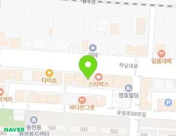 광주광역시 서구 하남대로 672 (동천동) 지도