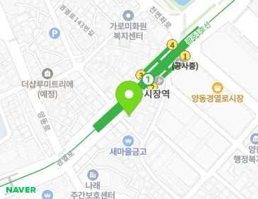 광주광역시 서구 경열로 144 (양동) 지도
