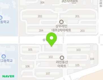 광주광역시 서구 상무평화로 62 (치평동, 라인동산아파트) 지도