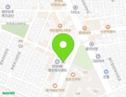 광주광역시 서구 염화로 81 (화정동, 서광주농협방화지점) 지도