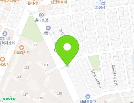 광주광역시 서구 월드컵4강로 40-1 (화정동, 화정신협) 지도