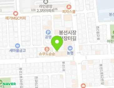 광주광역시 남구 봉선1로 47 (봉선동, 김경호내과 미니스톱) 지도