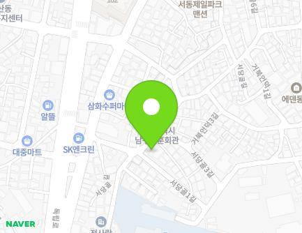 광주광역시 남구 서당골길 8 (서동, 희망슈퍼) 지도