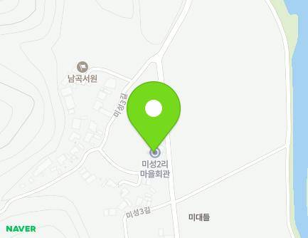 대구광역시 군위군 우보면 미성3길 61-14 (미성2리노인정) 지도