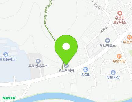 대구광역시 군위군 우보면 이화길 113 (군위우보우체국) 지도