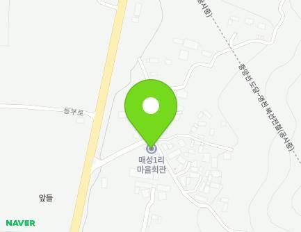 대구광역시 군위군 의흥면 아랫매성길 10 (매성1리마을회관) 지도