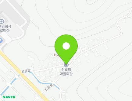 대구광역시 군위군 효령면 신월길 11-2 (화계2리마을회관) 지도