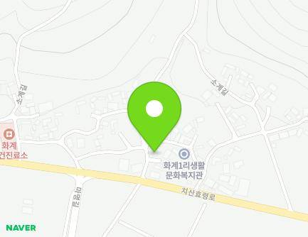 대구광역시 군위군 효령면 소계길 36-1 (화계1리마을회관) 지도