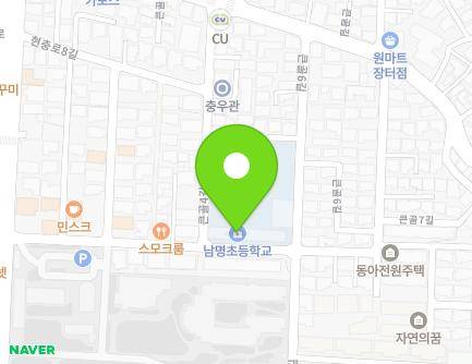 대구광역시 남구 큰골4길 41 (대명동, 남명초등학교) 지도