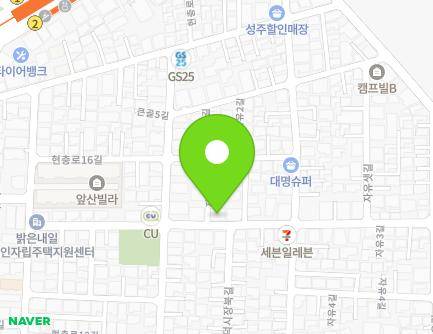 대구광역시 남구 자유3길 42-4 (대명동, 대명그린빌) 지도