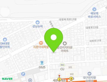 대구광역시 남구 도촌길 147-4 (대명동, 드림빌라트) 지도