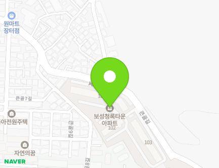 대구광역시 남구 큰골길 200 (대명동, 보성청록타운) 지도