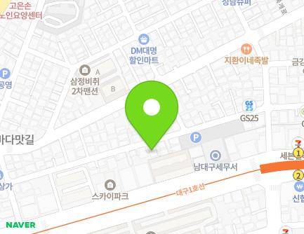 대구광역시 남구 대명복개로4길 50 (대명동, 수미가) 지도