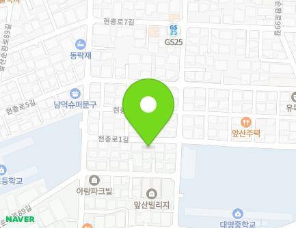 대구광역시 남구 현충로1길 45 (대명동, 호창트원빌라) 지도