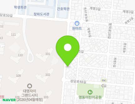 대구광역시 남구 명덕로14길 111 (대명동) 지도