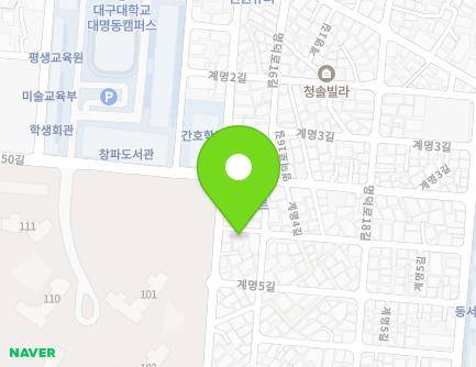 대구광역시 남구 명덕로14길 91-4 (대명동) 지도